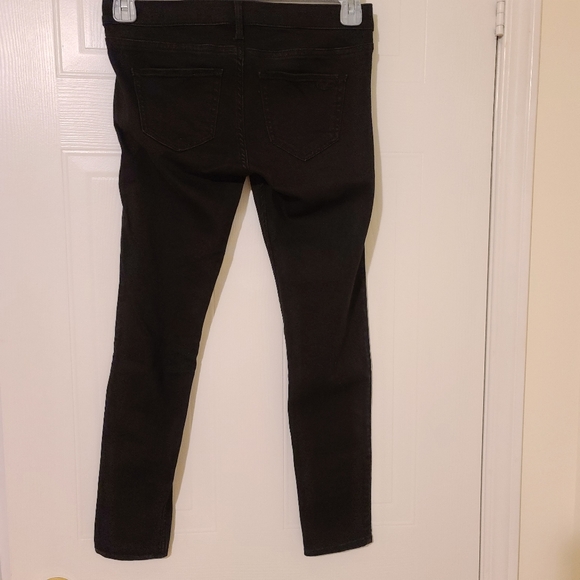 Hollister Low Rise Jean Leggings Advanced Stretch. Black. 5 Short or W27, L26. - Picture 2 of 6